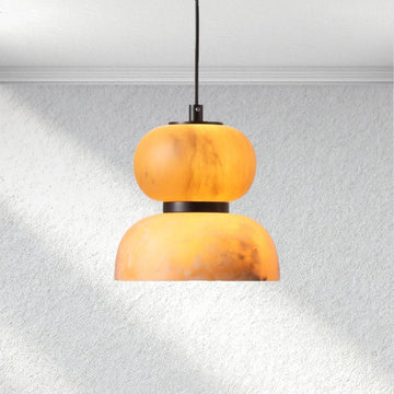Swaroevan Eterna Alabaster Pendant – Small Ring - casivra