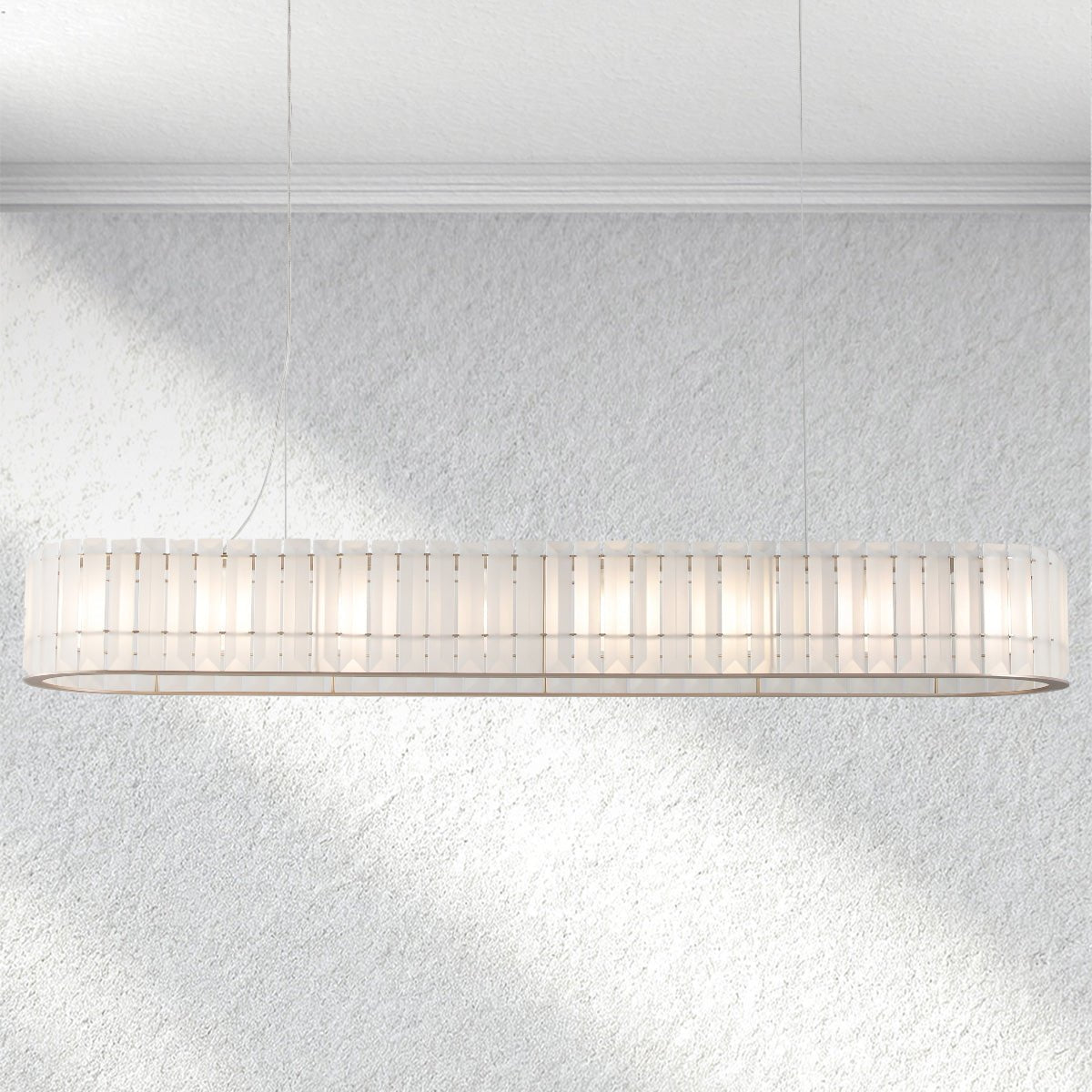 Swaroevan Parallel Rectangular Chandelier - casivra