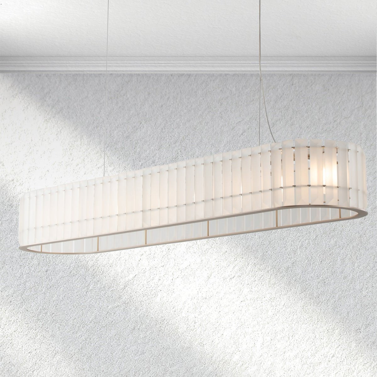 Swaroevan Parallel Rectangular Chandelier - casivra