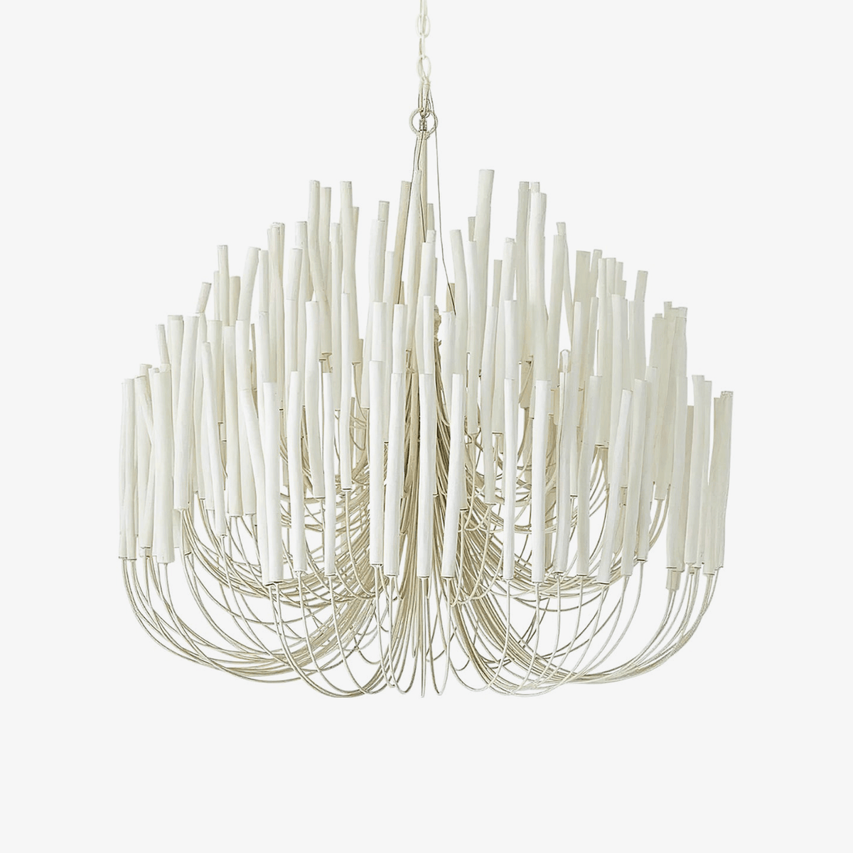 Swinton Tilda Chandelier - 6 Heads ∅ 20.9″ x H 29.9″Whitecasivra