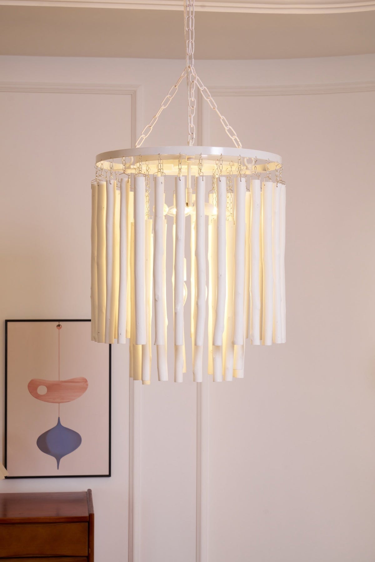 Swinton Tilda Chandelier - 6 Heads ∅ 20.9″ x H 29.9″Blackcasivra
