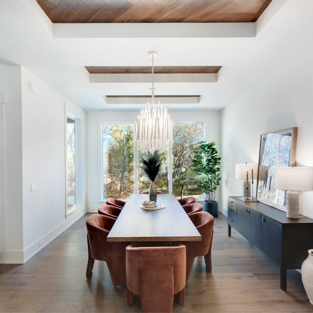 Swinton Tilda Chandelier - 6 Heads ∅ 20.9″ x H 29.9″Blackcasivra