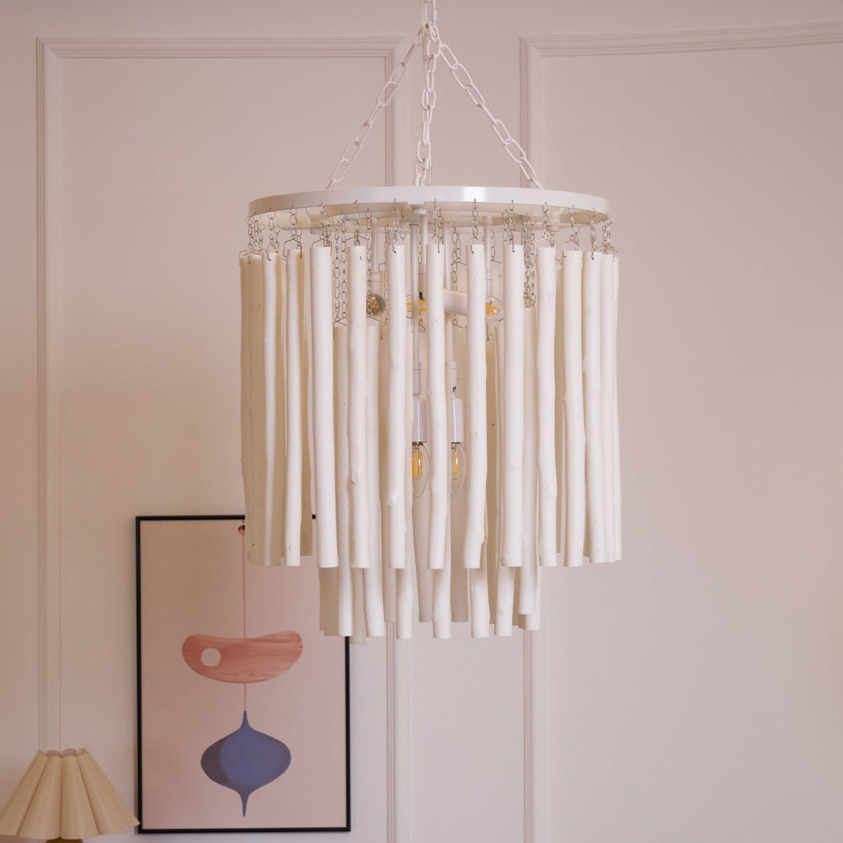 Swinton Tilda Chandelier - 5 Heads ∅ 19.7″ x H 20.9″Whitecasivra