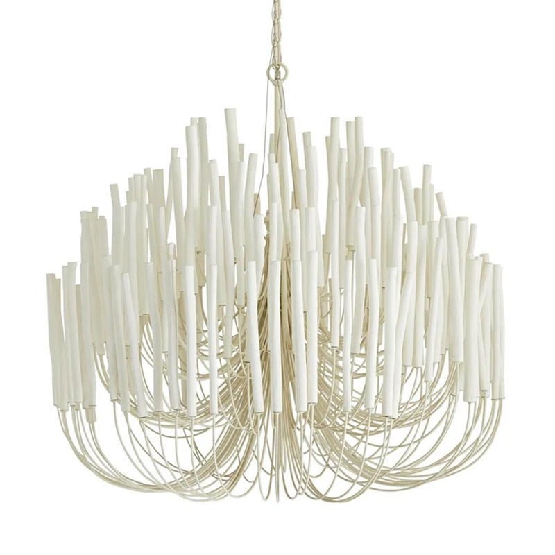 Swinton Tilda Chandelier - 12 Heads ∅ 31.5″ x H 39.4″Whitecasivra