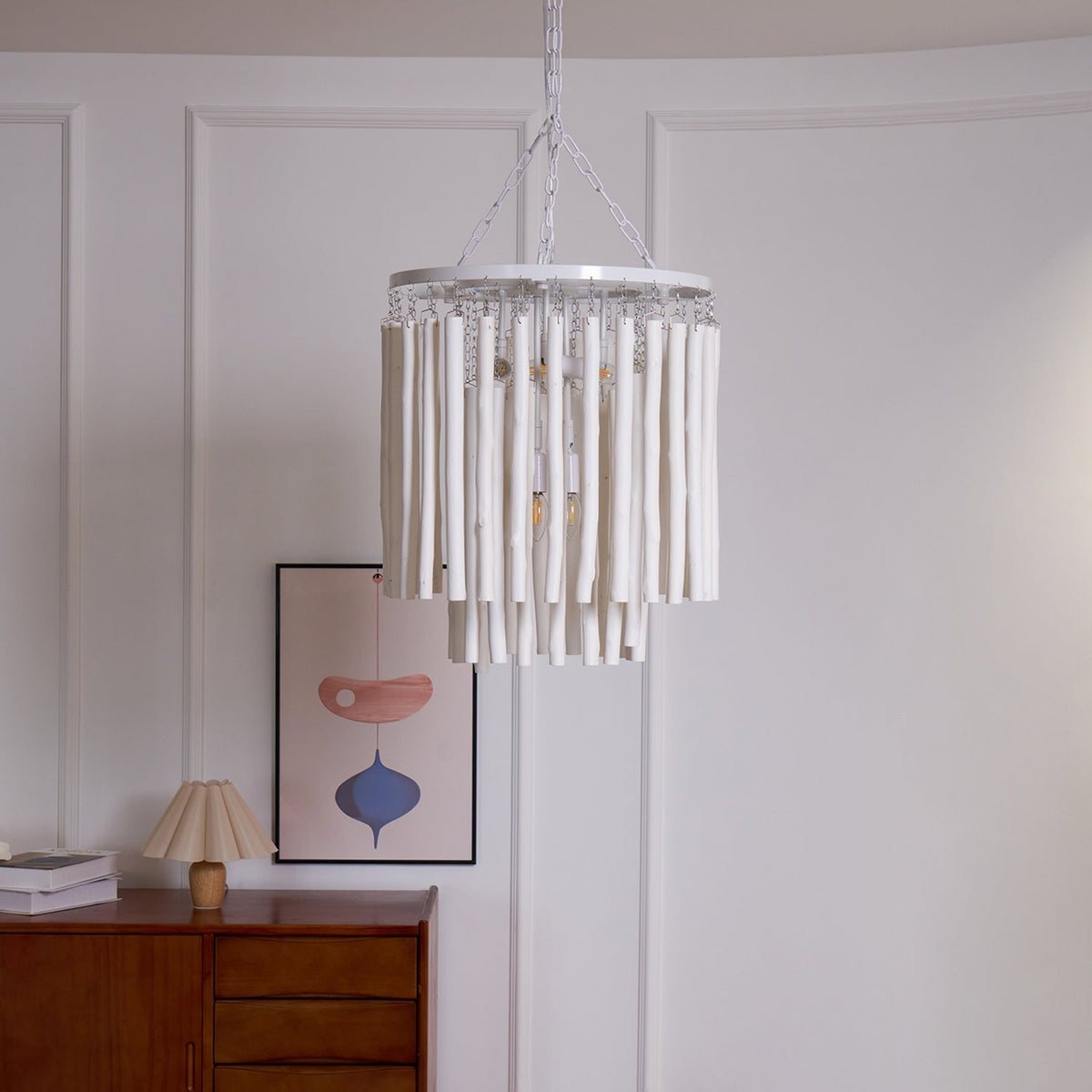 Swinton Tilda Chandelier - 5 Heads ∅ 19.7″ x H 20.9″Blackcasivra