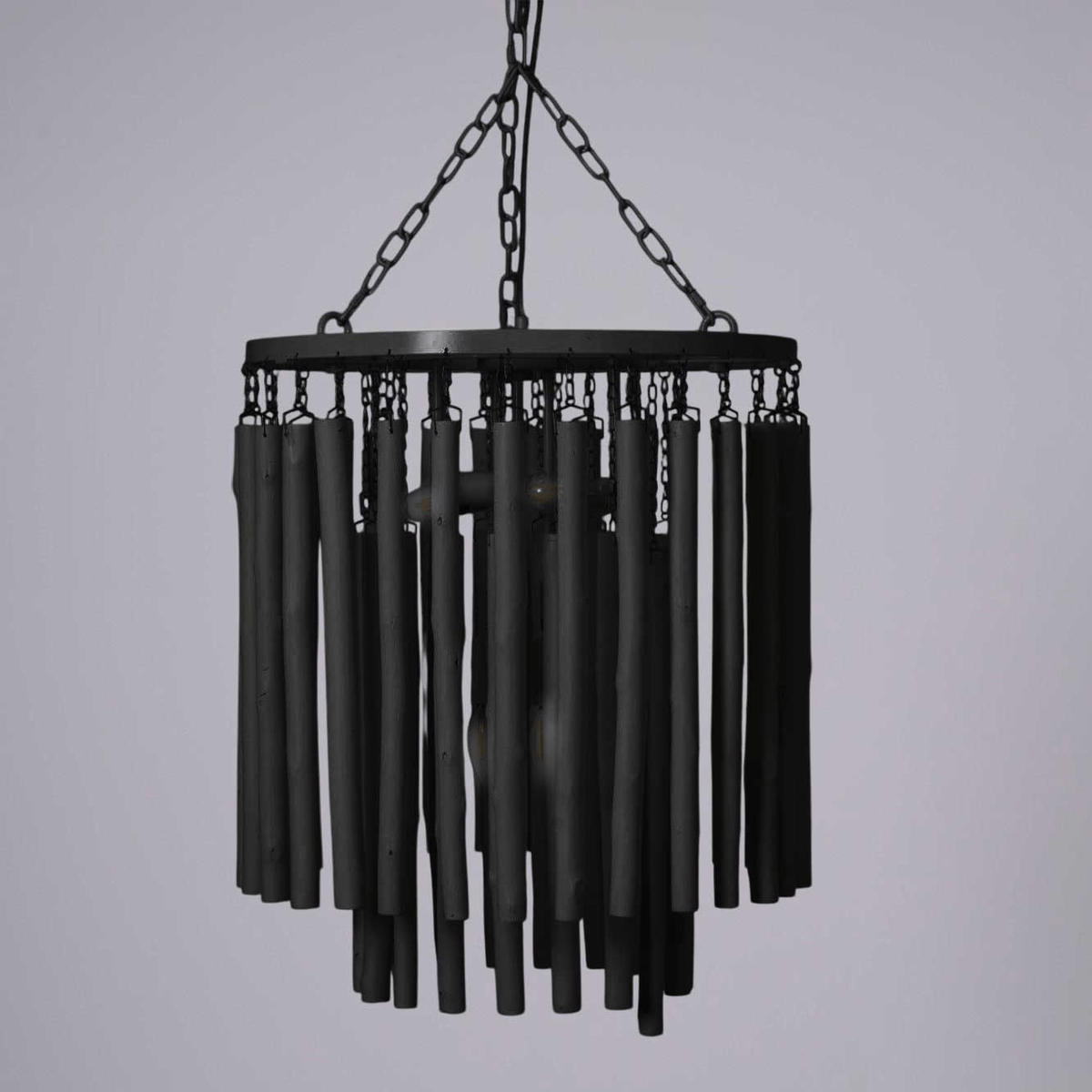 Swinton Tilda Chandelier - 5 Heads ∅ 19.7″ x H 20.9″Blackcasivra