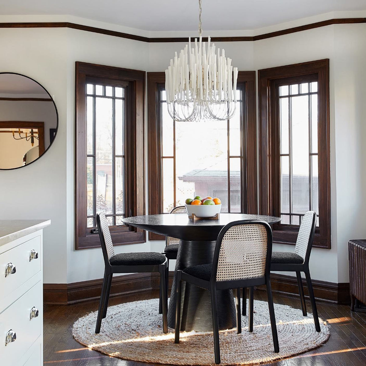 Swinton Tilda Chandelier - 6 Heads ∅ 20.9″ x H 29.9″Blackcasivra