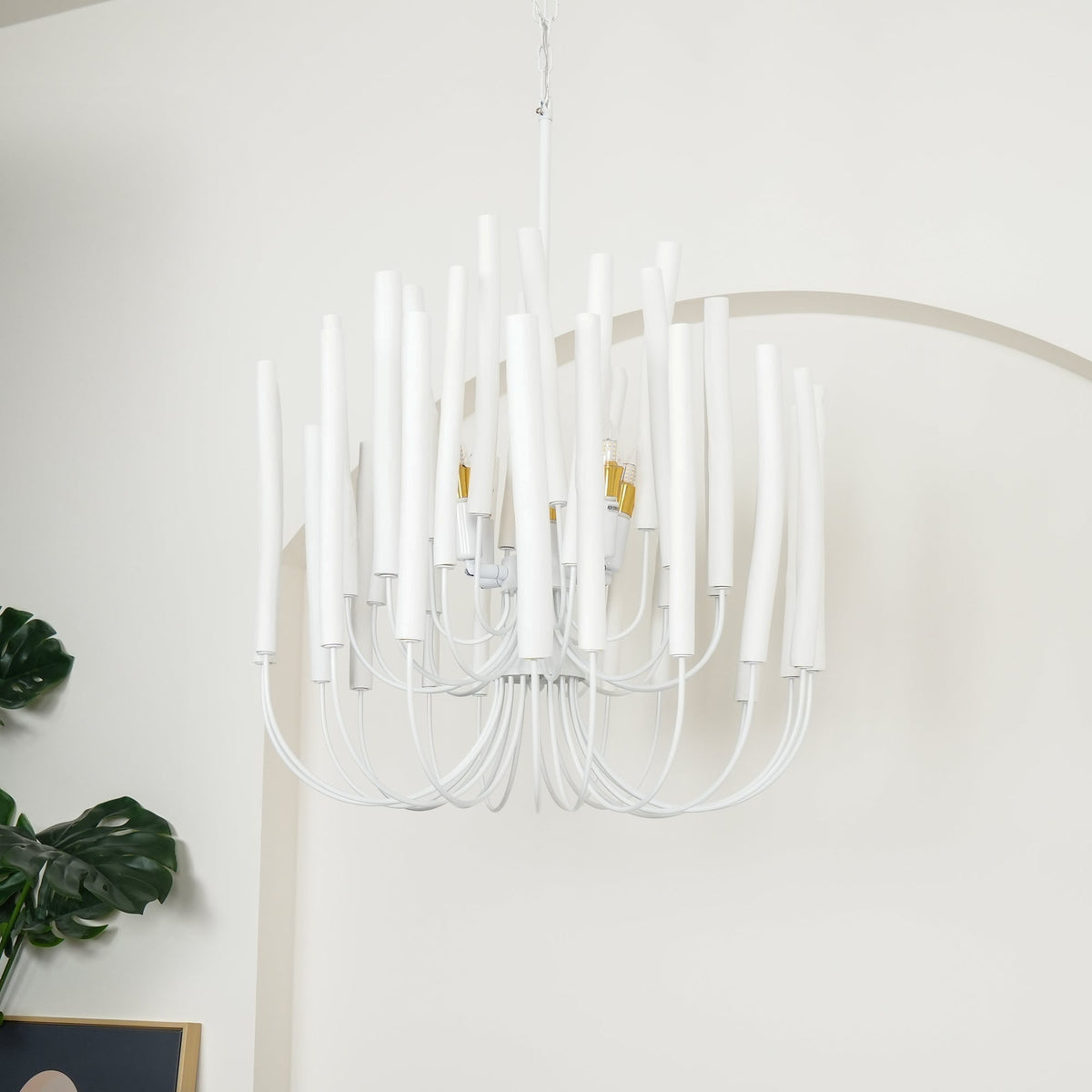 Swinton Tilda Chandelier - 6 Heads ∅ 20.9″ x H 29.9″Blackcasivra
