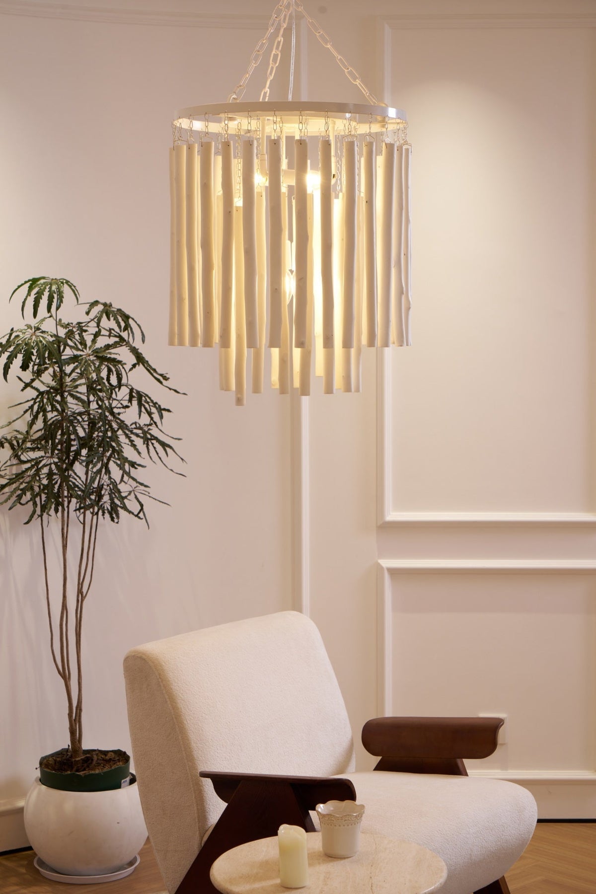 Swinton Tilda Chandelier - 6 Heads ∅ 20.9″ x H 29.9″Blackcasivra