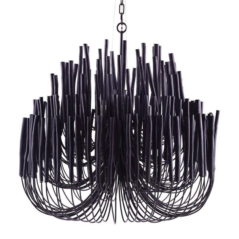 Swinton Tilda Chandelier - 18 Heads ∅ 47.2″ x H 47.2″Blackcasivra