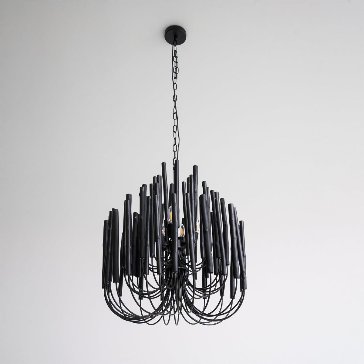 Swinton Tilda Chandelier - 6 Heads ∅ 20.9″ x H 29.9″Blackcasivra