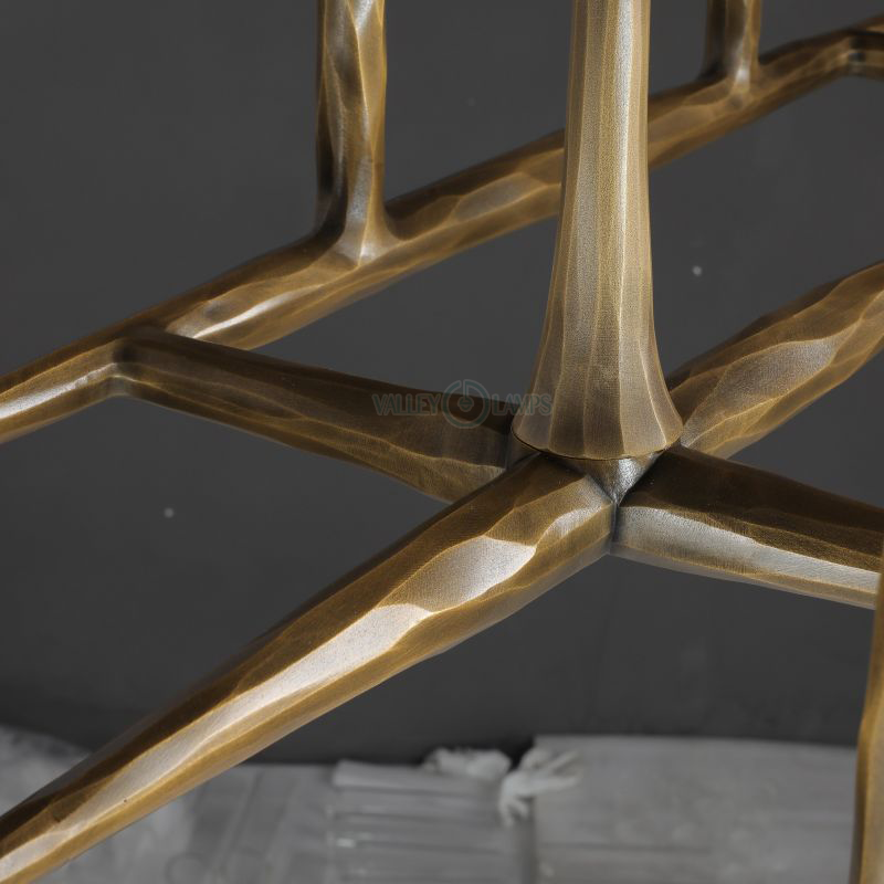 Thadrian Recatangular Chandelier 54”