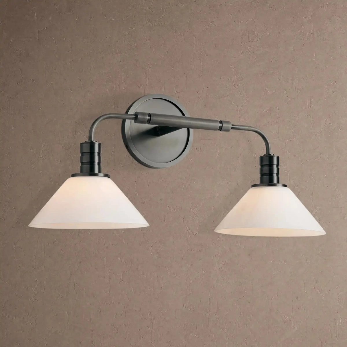 Themis Double Wall Sconce - MilkBlackcasivra