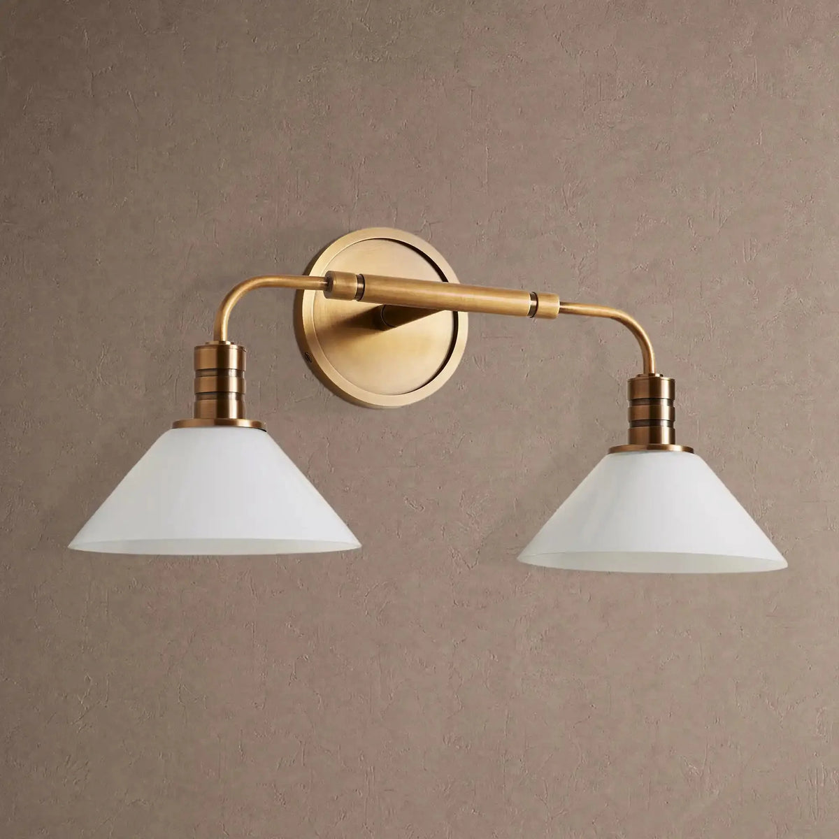Themis Double Wall Sconce - MilkBlackcasivra