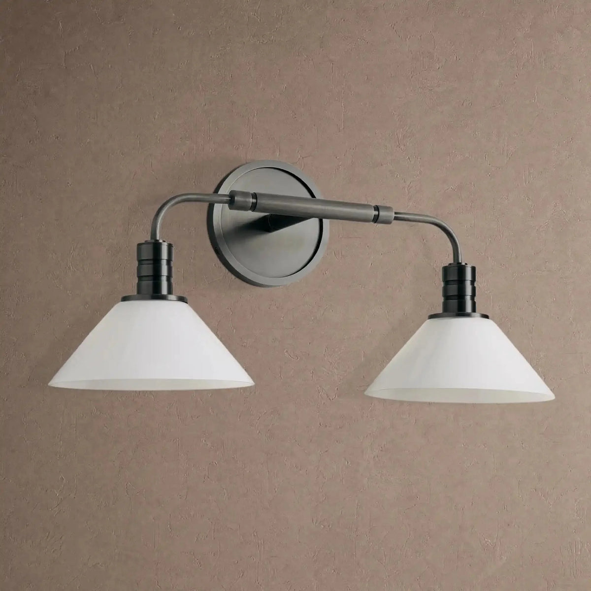 Themis Double Wall Sconce - MilkBlackcasivra