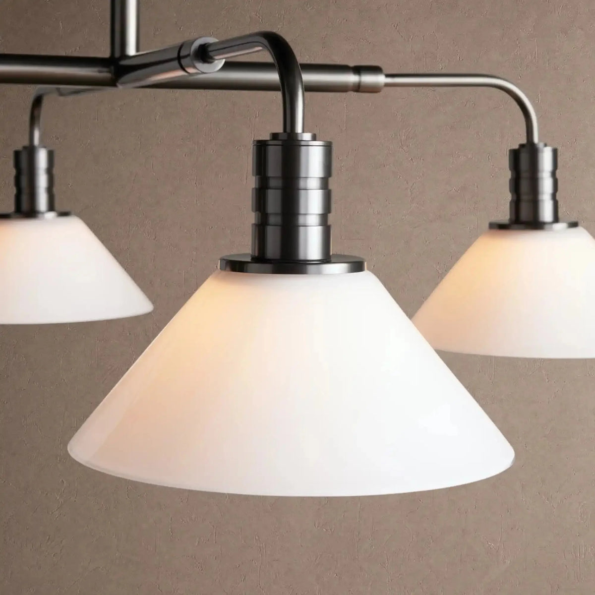 Themis Glass Round Chandelier 30'' 52'' - 52''BlackMilkcasivra