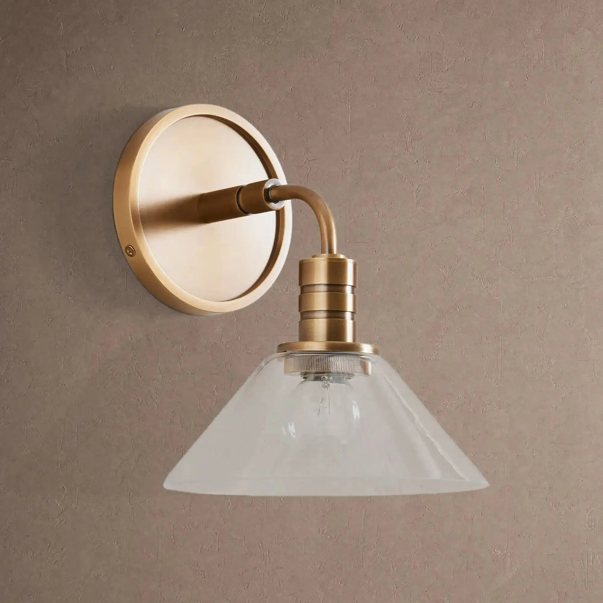 Themis Single Wall Sconce - Clearcasivra