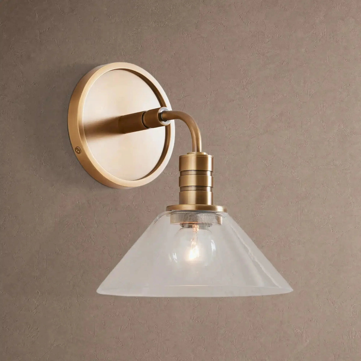 Themis Single Wall Sconce - Clearcasivra