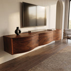 Modern Floating TV Shelf For Holiday Decoration