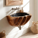 Modern Solid Wood Vanity Sink For Clean Bathroom Design Decor