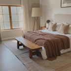 Minimalist End Of Bed Bench For Bedroom Entryway