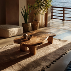 Handcrafted Abstract Coffee Table For Entryway Design