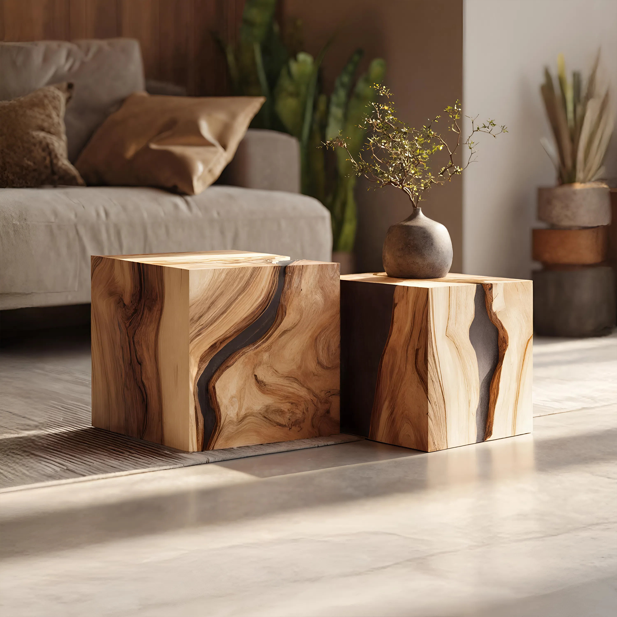 Mid Century Low Coffee Table For Furniture Decor Style
