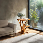 Elegant Side Table Branch Inspired Design For Living