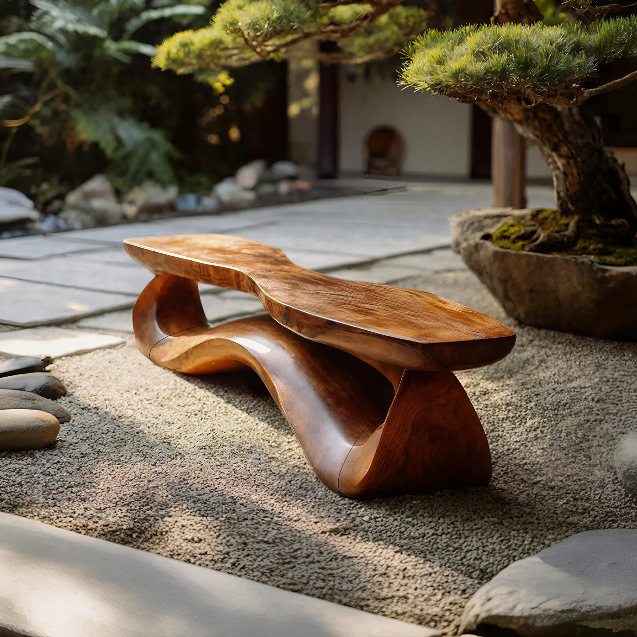 Solid Wood Live Edge Bench For Entryway Furniture Accent