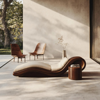 Mid Century Wooden Daybed For Patio Furniture Outdoor Design