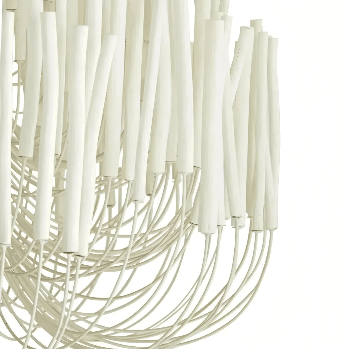 Tildalay Wide Chandelier 21" 36" - 36"Whitecasivra