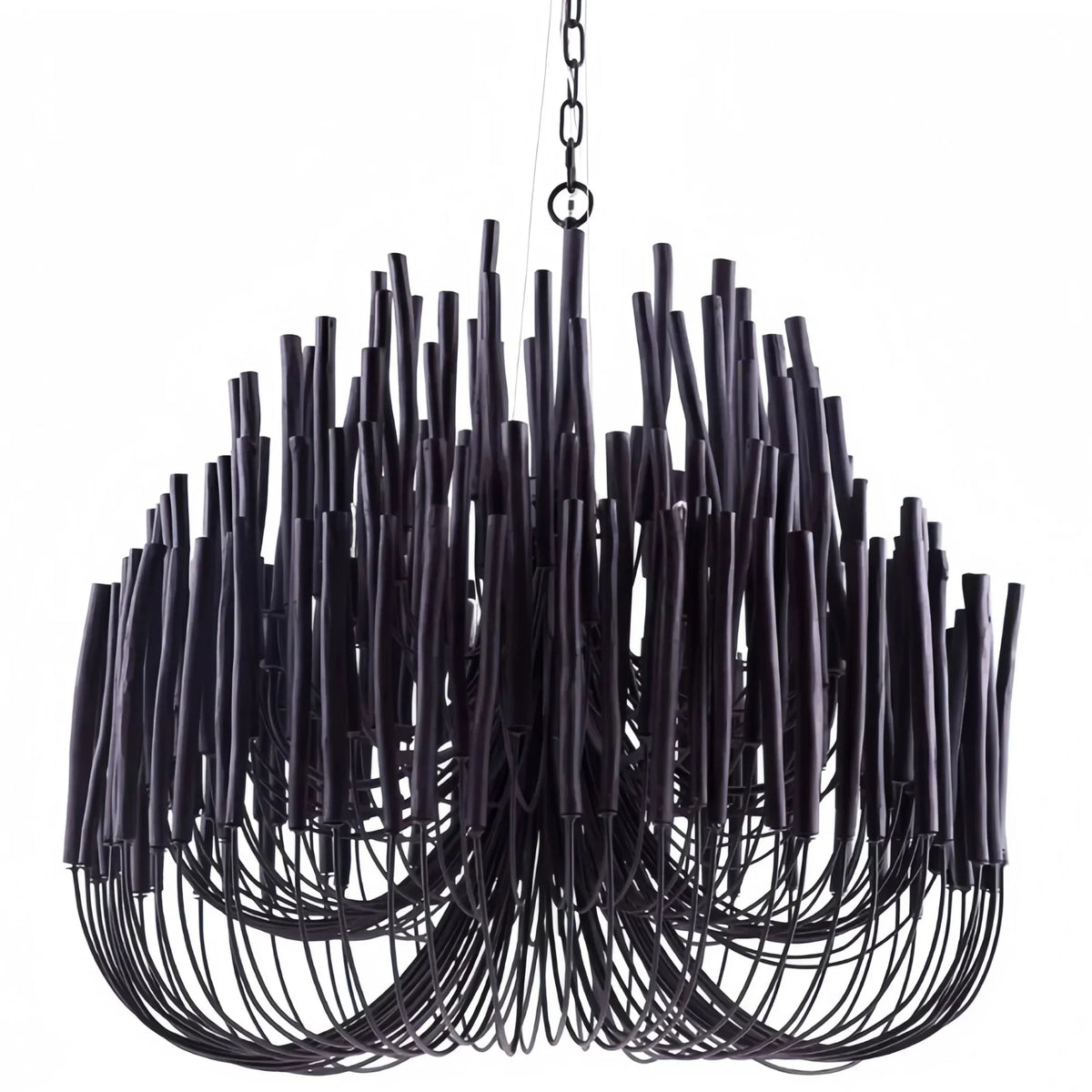 Tildalay Wide Chandelier 21" 36" - 36"Whitecasivra