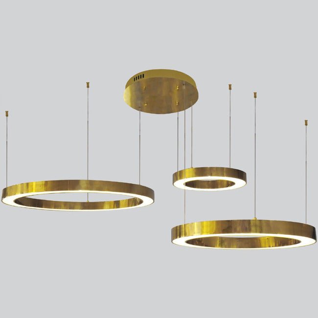 Travara Multi Light Chandelier - Polished Brass59”casivra