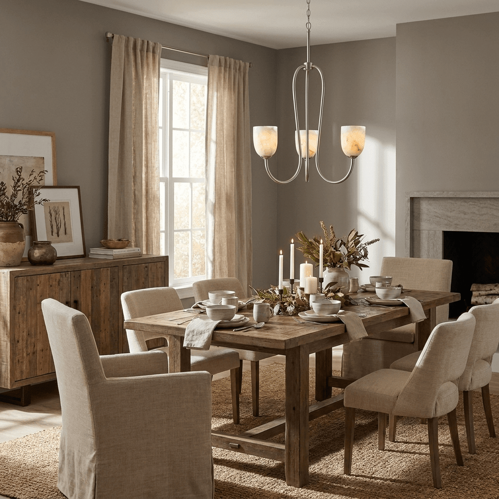 Trillium Alabaster Chandelier - Φ 15.7″ × H 8.7″Blackcasivra