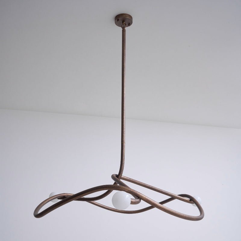 Tryst Chandelier - 6 lights L 80.7″ x W 44.1″ x H 17.7″Blackcasivra