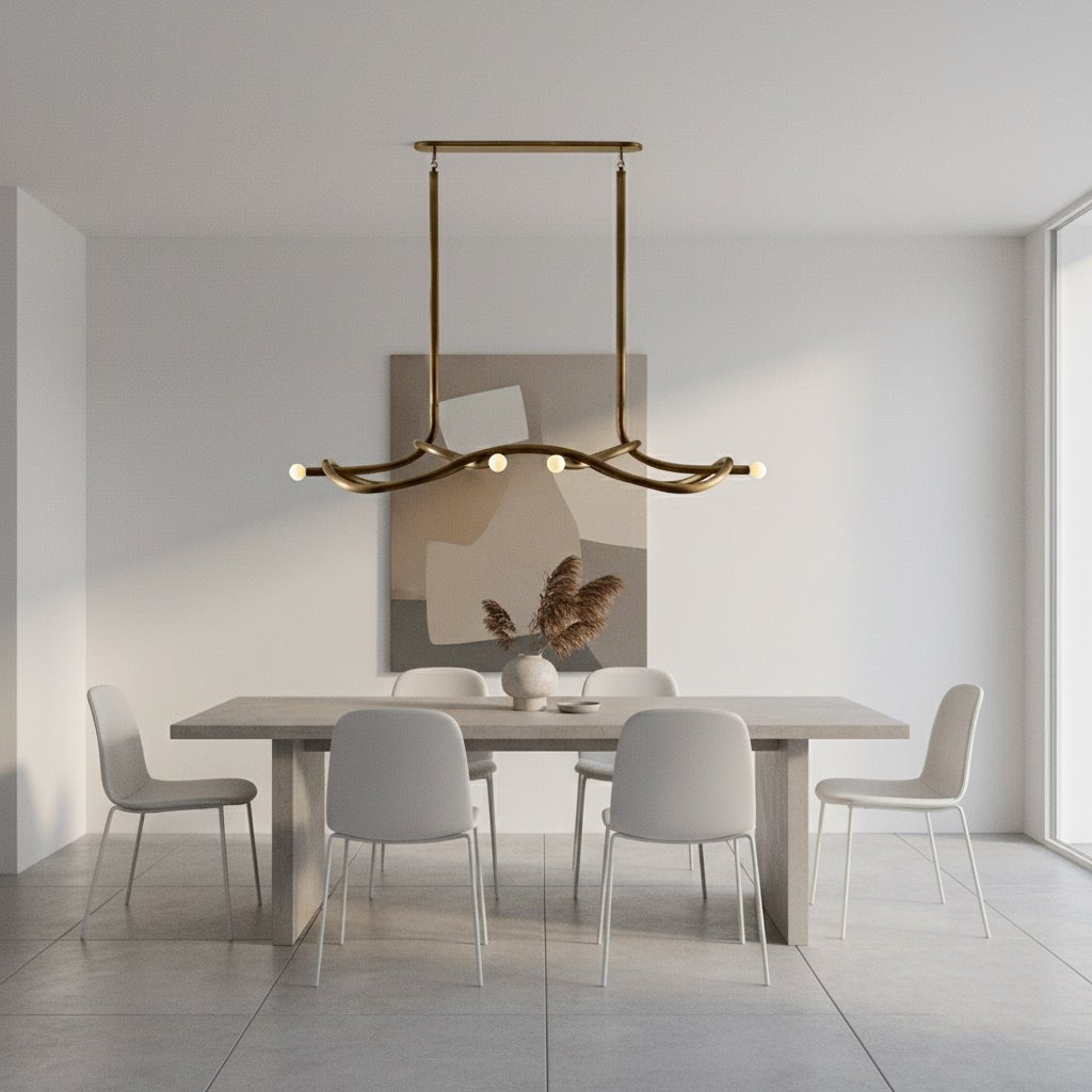 Tryst Chandelier - 3 lights ∅ 44.9″ x H 17.7″Antique Brasscasivra