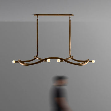 Tryst Chandelier - 3 lights ∅ 44.9″ x H 17.7″Antique Brasscasivra