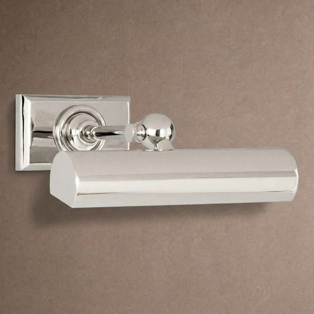 Vella Brass Picture Light - Polished Nickel8″ Wcasivra