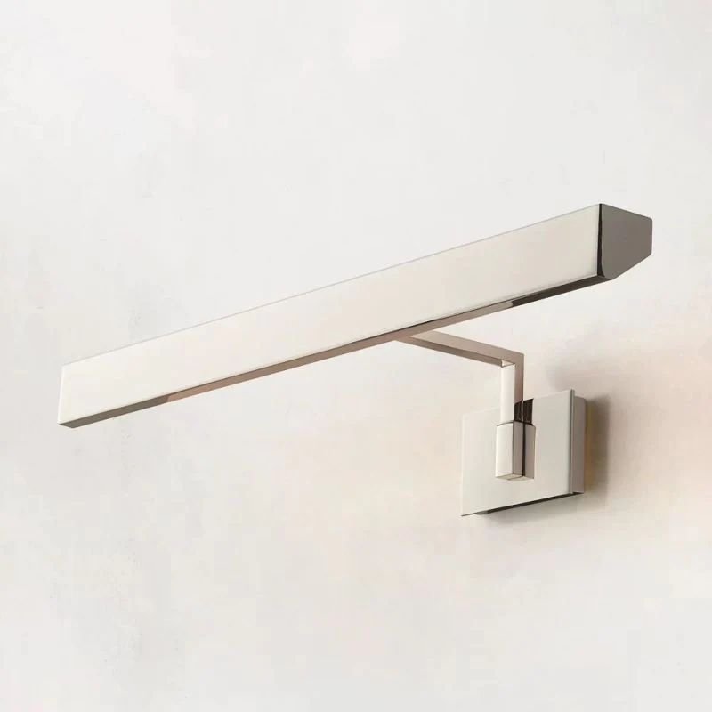 Vella Quadra Picture Light - Polished Nickel12"casivra