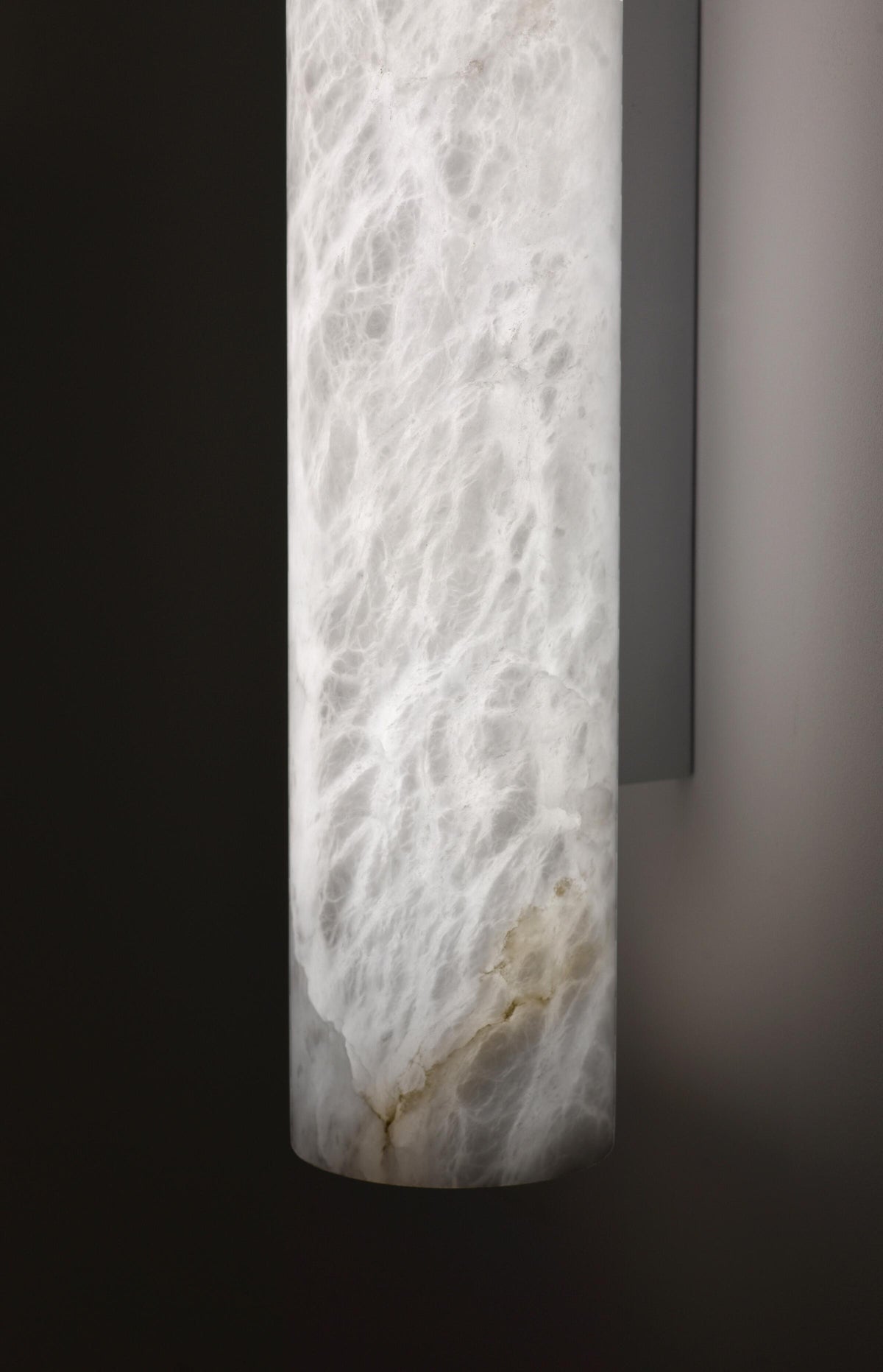 Venus Modern Linear Alabaster Wall Sconce 3'' 4.7'' - 3'' W x 22'' HBrasscasivra