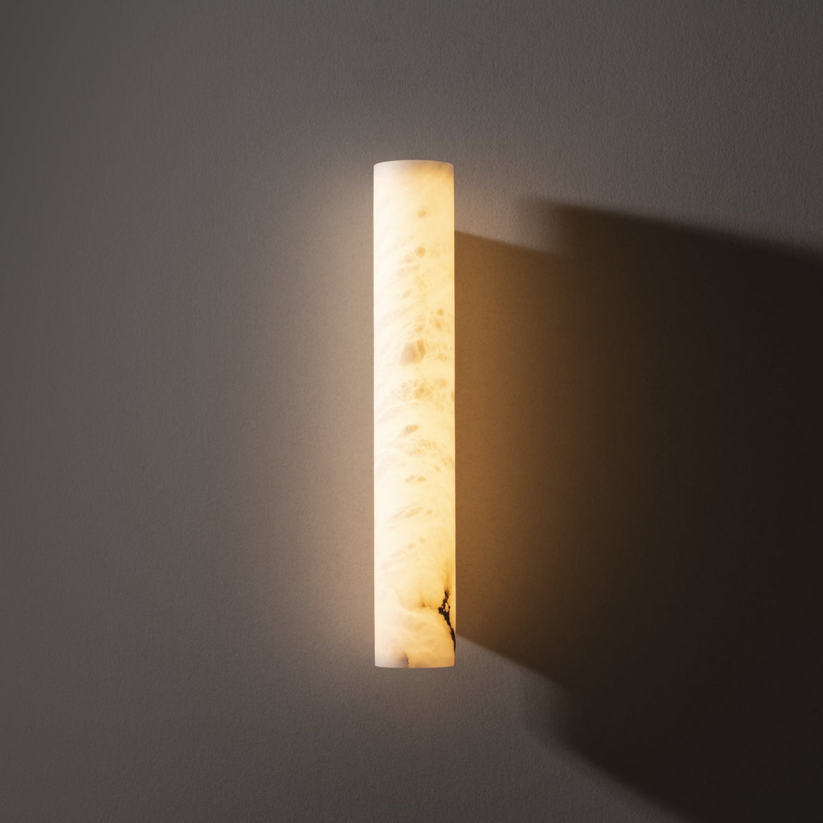 Venus Modern Linear Alabaster Wall Sconce 3'' 4.7'' - 3'' W x 22'' HBrasscasivra