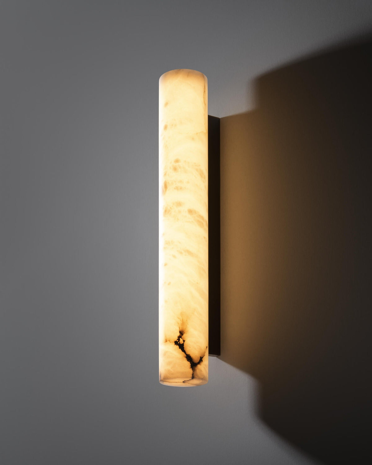 Venus Modern Linear Alabaster Wall Sconce 3'' 4.7'' - 3'' W x 22'' HBrasscasivra
