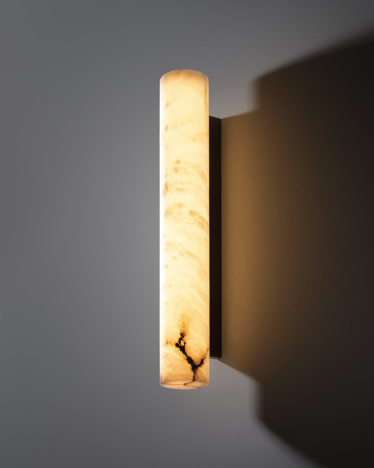Venus Modern Linear Alabaster Wall Sconce 3'' 4.7'' - 3'' W x 22'' HBrasscasivra