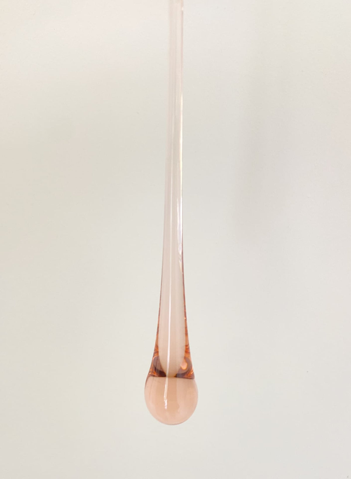 Vintage – Murano Teardrops Chandelier – 70s – Pink prisms-Chandelier-casivra-casivra