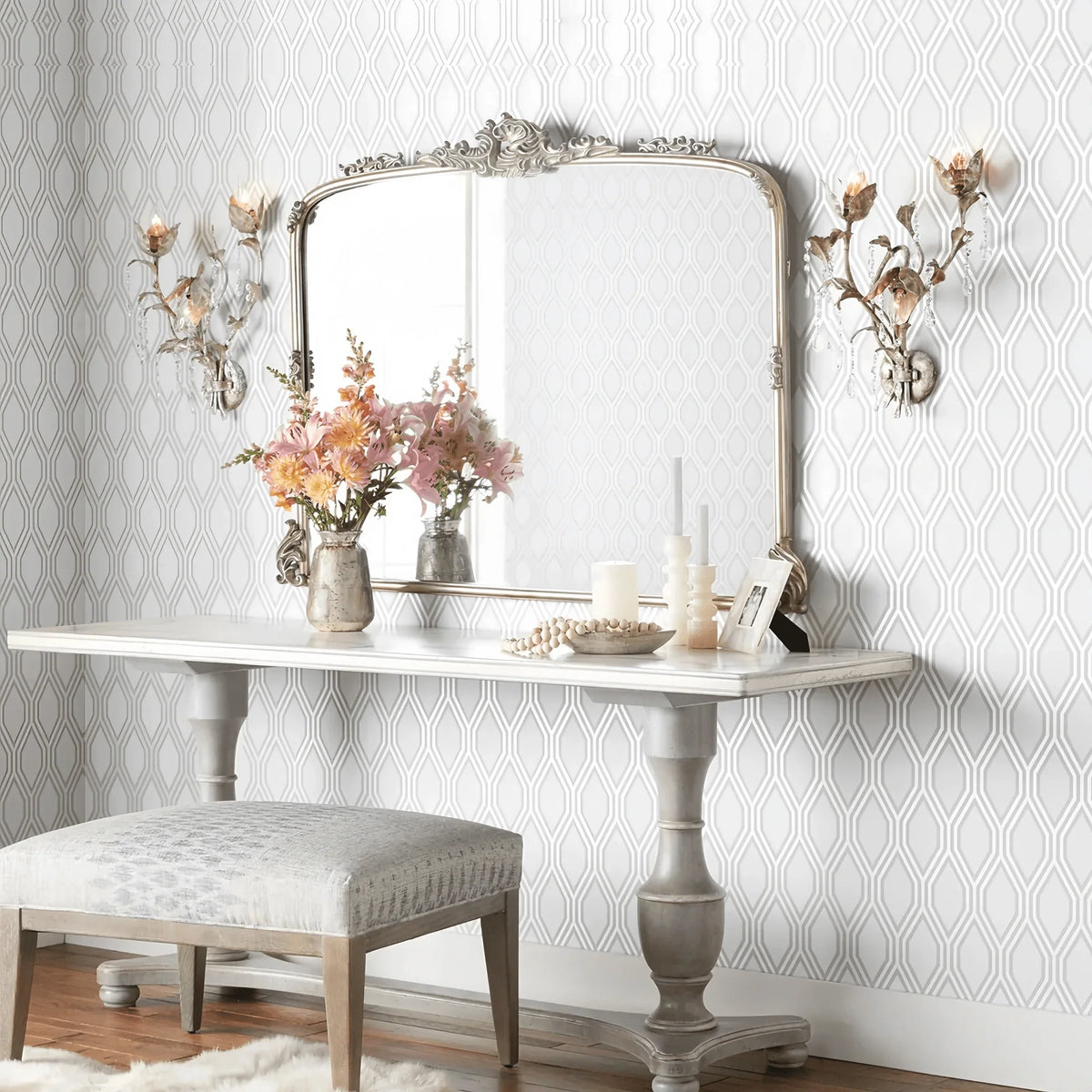 Vitalba 3-Light Wall Sconce - clear finish, modern home lighting