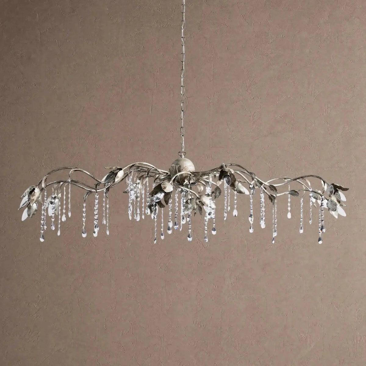 Vitalba Rectangular Chandelier 52" 61" 71" - 61"casivra