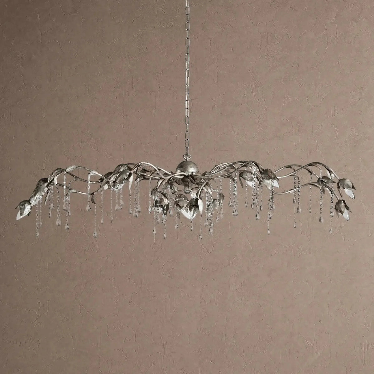 Vitalba Rectangular Chandelier 52" 61" 71" - 71"casivra