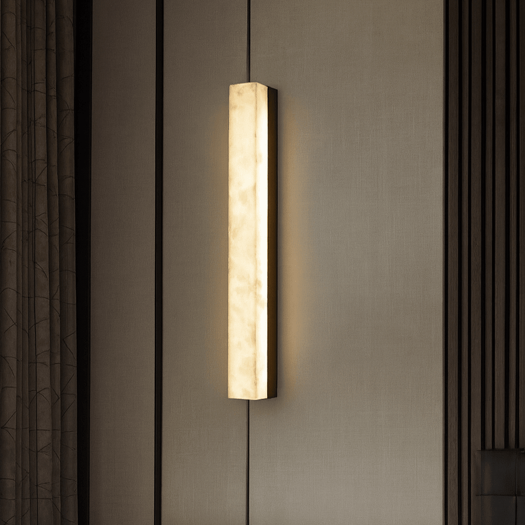 buyLinden Marble Sconce, Black - Morsale
