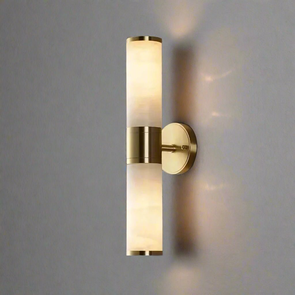 buyAurelia Natural Marble Wall Sconce - Morsale