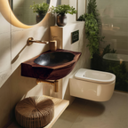 Farmhouse Solid Wood Vanity Sink For Timeless Bathroom Furniture Decor